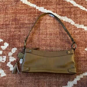 BCBGirls 90’s shoulder Camel Brown Handbag